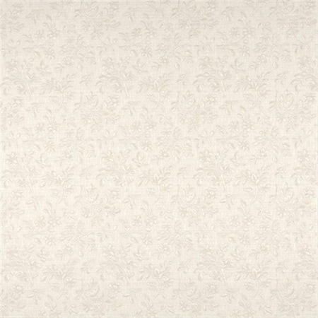 Designer Fabrics 54 in. Wide Beige And Off White Leaves And Branches Upholstery Fabric A074